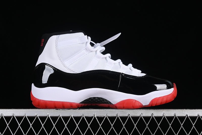 Air Jordan Retro 11 Black/White-Red