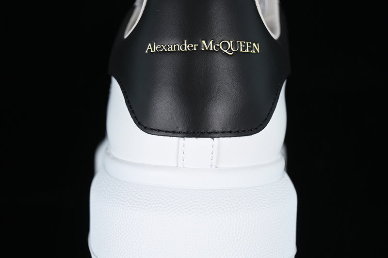 Alexander McQueen Oversized White-Gloss Black