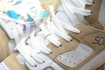 Louis Vuitton Trainer Sneaker White Iridescent