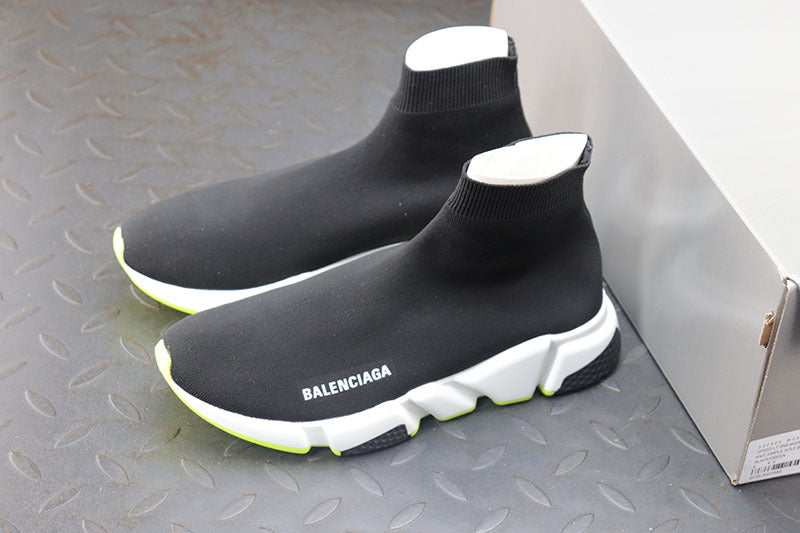 Balenciaga Speed 2.0 Black-White-Neon Green