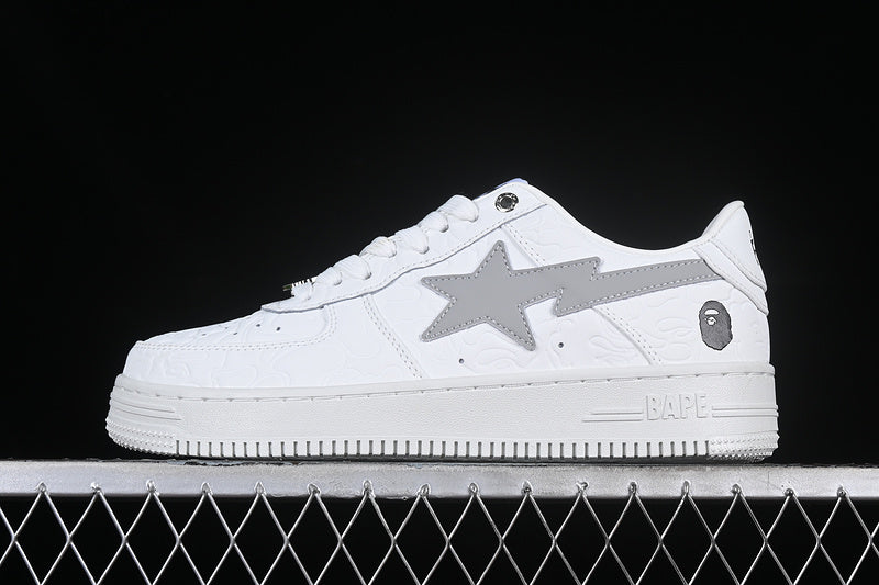 BAPE Bapesta #3 'Line Camo White'