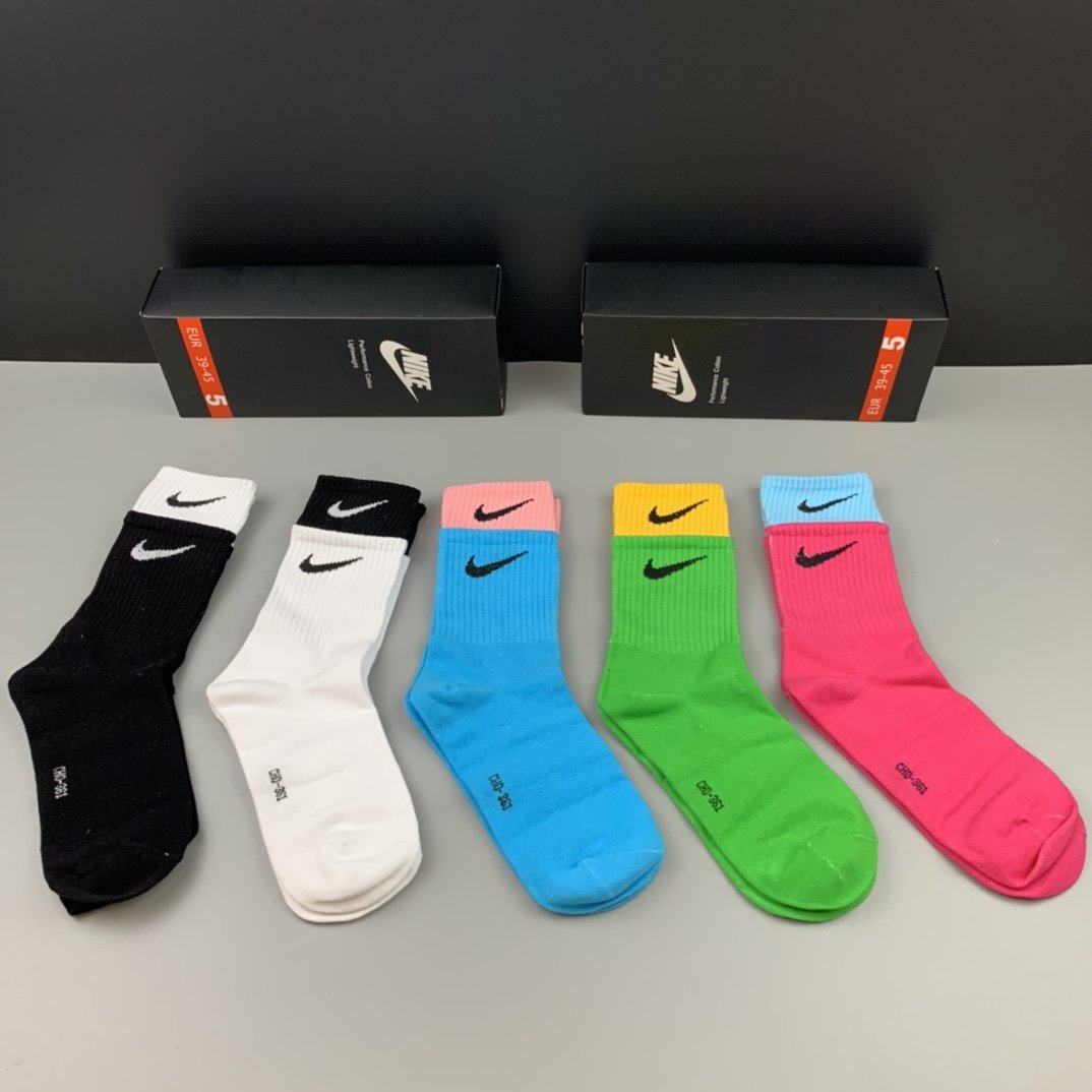 Nike Doble Socks 5 Pack