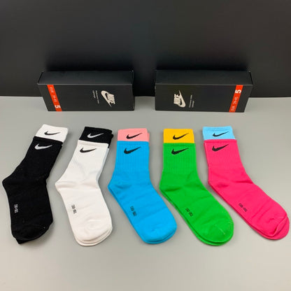 Nike Doble Socks 5 Pack