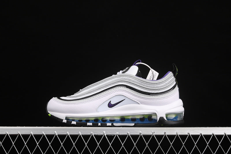 Air Max 97 X Kaomoji White/Black/Signal Blue-Court Purple