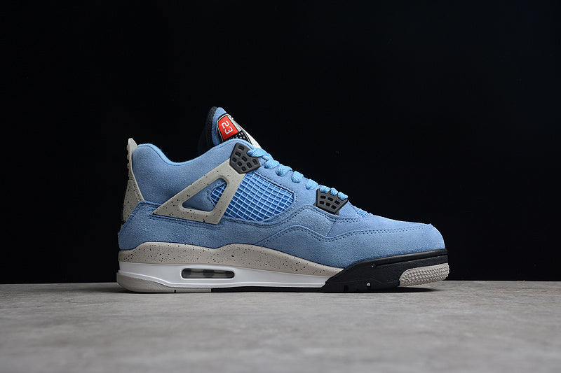 Air Jordan Retro 4 University Blue Tech Grey