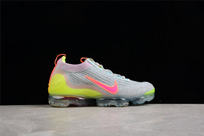 Air Vapormax 2021 Flyknit Neon Photon Dust/Bright Mango Volt-Hyper Pink