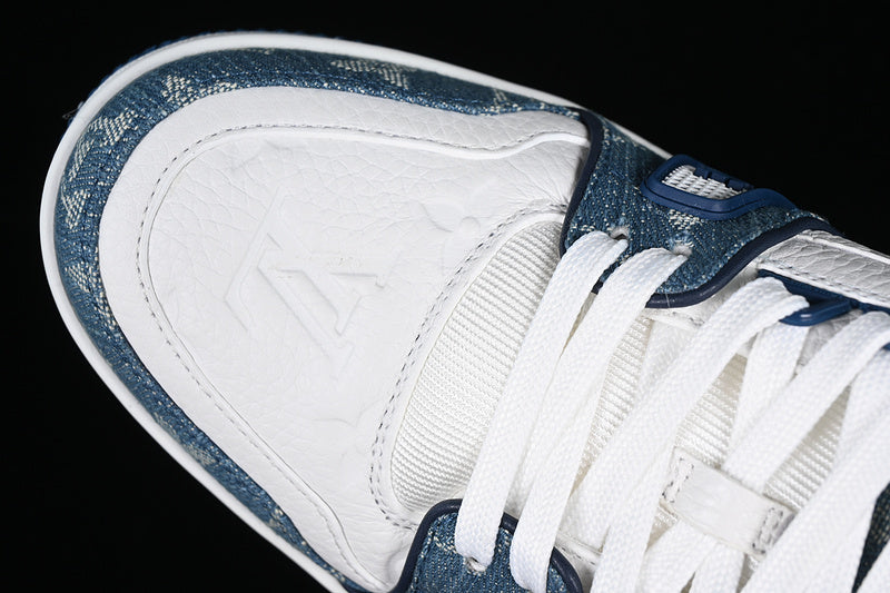 Louis Vuitton Trainer Monogram Denim Black-White