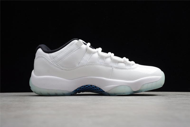 Air Jordan Retro 11 Low White/Legend Blue-Black