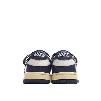 Kids Nike Dunk Low Navy Blue