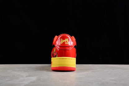 BAPE Bapesta X Marvel 'Comic Iron Man'