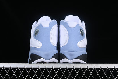 Air Jordan Retro 13 White/Blue Grey-Black