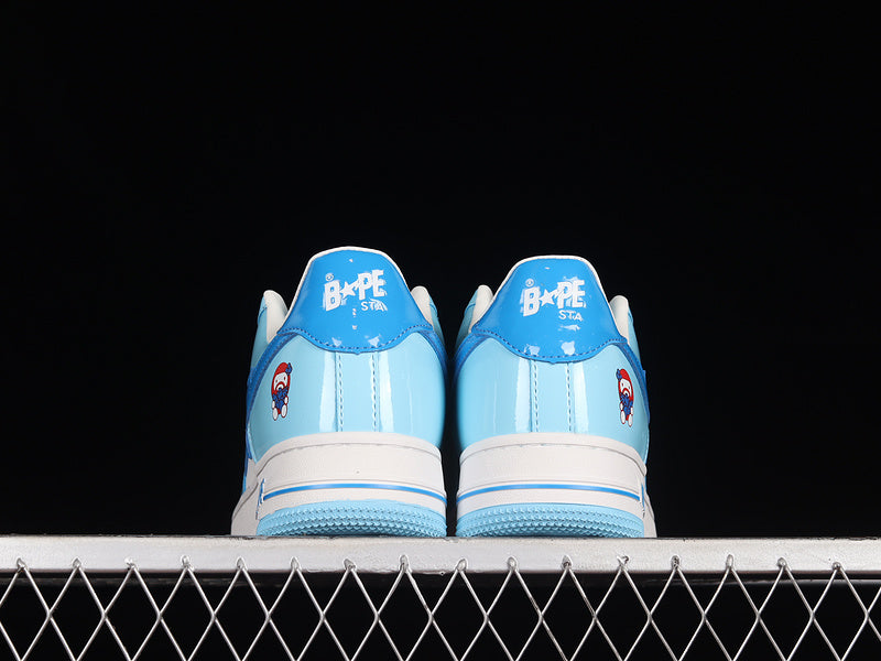 BAPE Bapesta  'TFS-001 Low 'Baby Milo - Light Blue'