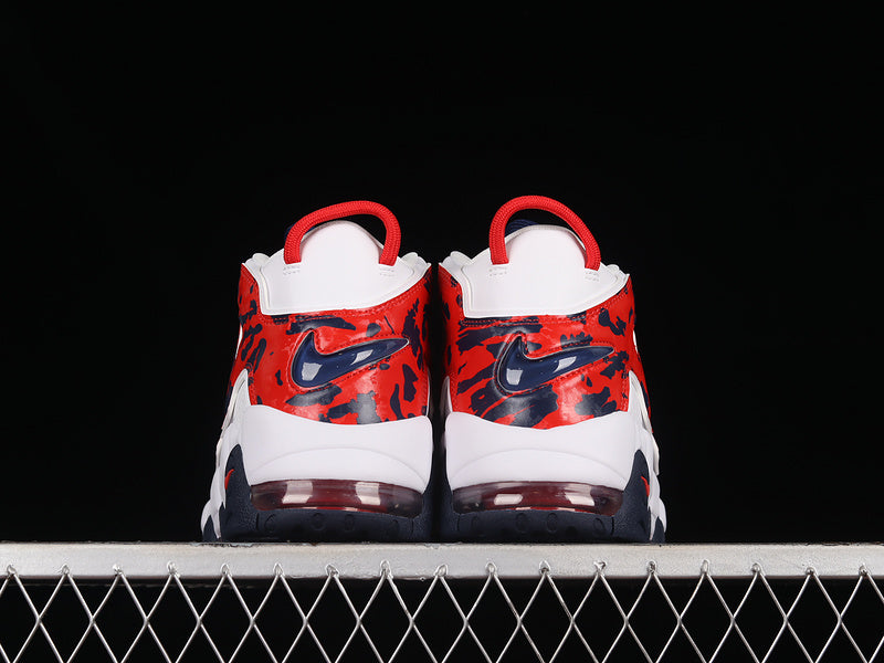 Air More Uptempo White/University Red-blue Void