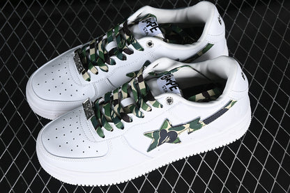 BAPE Bapesta 'White Camo'