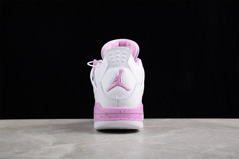 Air Jordan Retro 4 GS Cacao Wow White-Pink