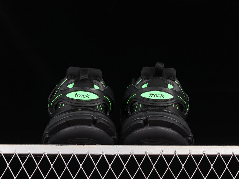 Balenciaga Track Black-Neon Green