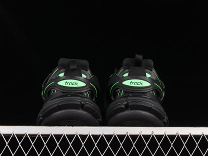 Balenciaga Track Black-Neon Green