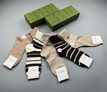 Gucci Mid Socks 5 Pack