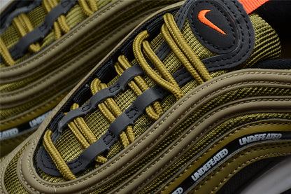 Air Max 97 X Undefeated Militia Green/Orange Blaze/White-Black