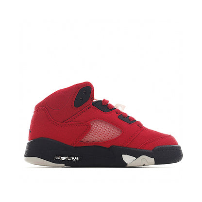 Kids Air Jordan Retro 5 'Raging Bull Red Suede'