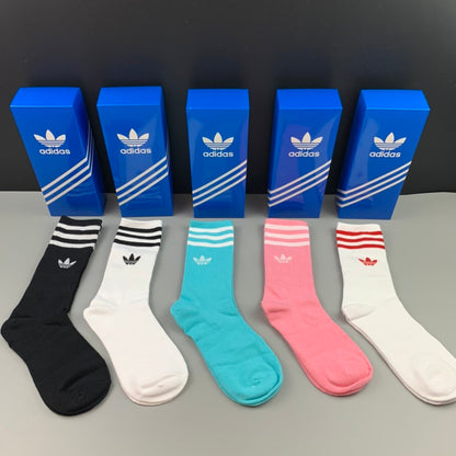 Adidas High  Socks 5 Pack