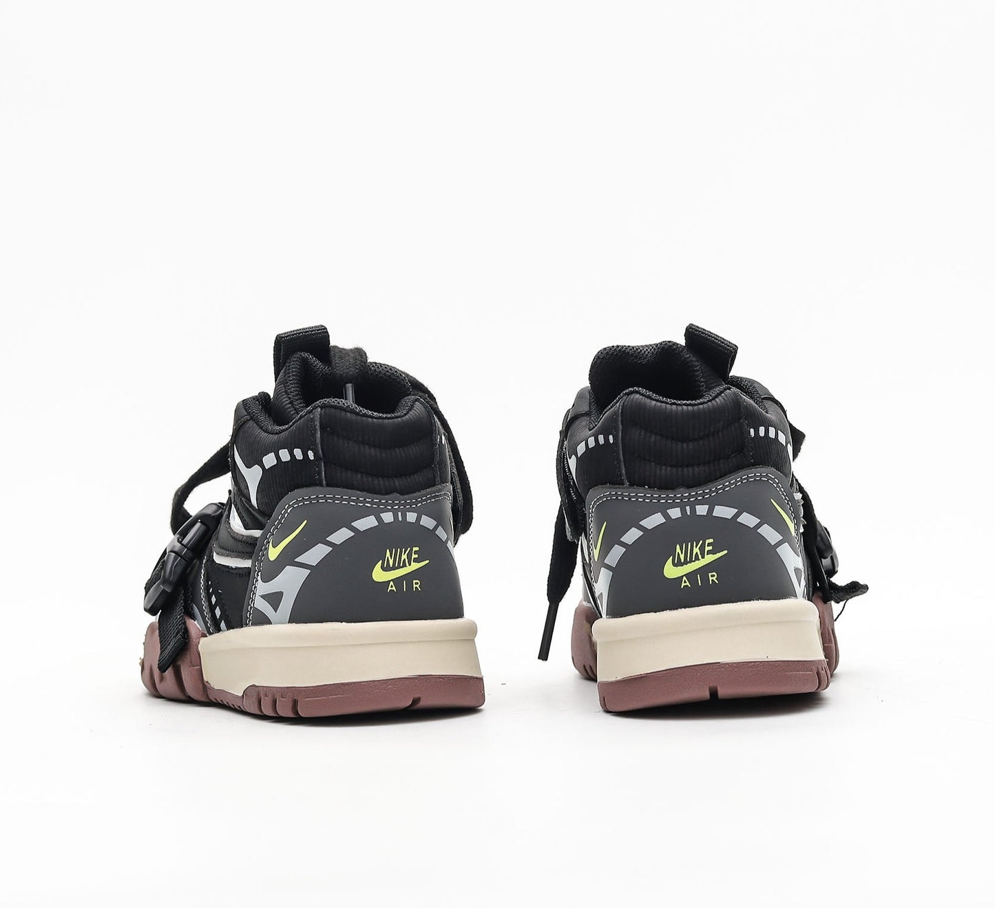 Kids Nike Air Trainer 1 SP Black Brown