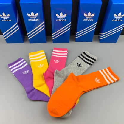 Adidas High  Socks 5 Pack