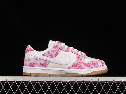 SB Dunk Low White/Pink