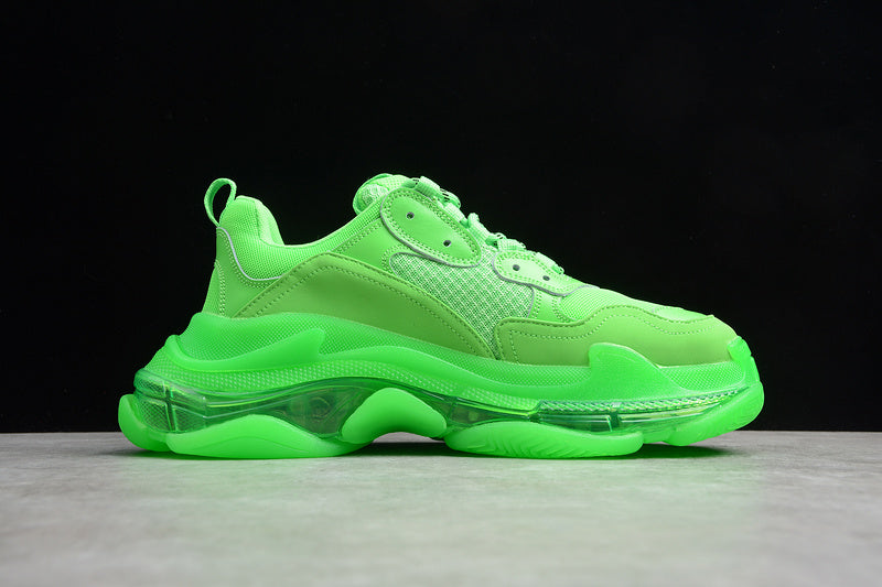 Balenciaga Triple S Neon Green Clear Sole