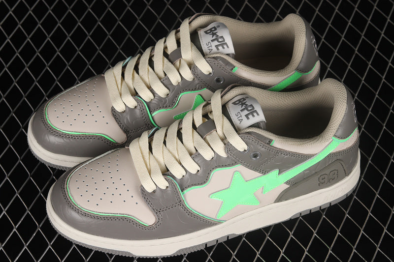 A BATHING APE® Sk8 Court Sta 'Grey Green'