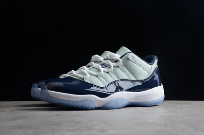 Air Jordan Retro 11 Low Georgetown Grey Mist/White-Midnight Navi