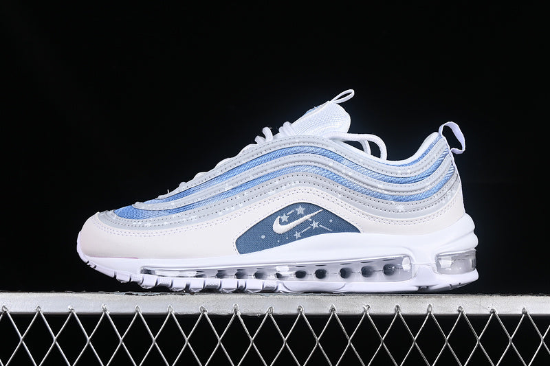 Air Max 97 White/Wolf Grey/Baby Blue-Blue