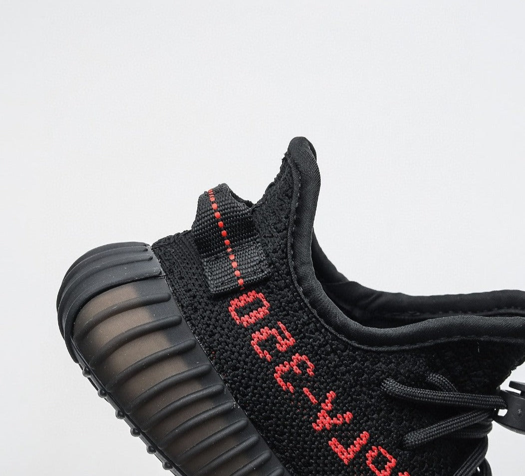 Kids Adidas Yeezy Boost  350 V2 'Bred Red' 2020