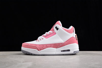 Air Jordan Retro 3 White/Pink