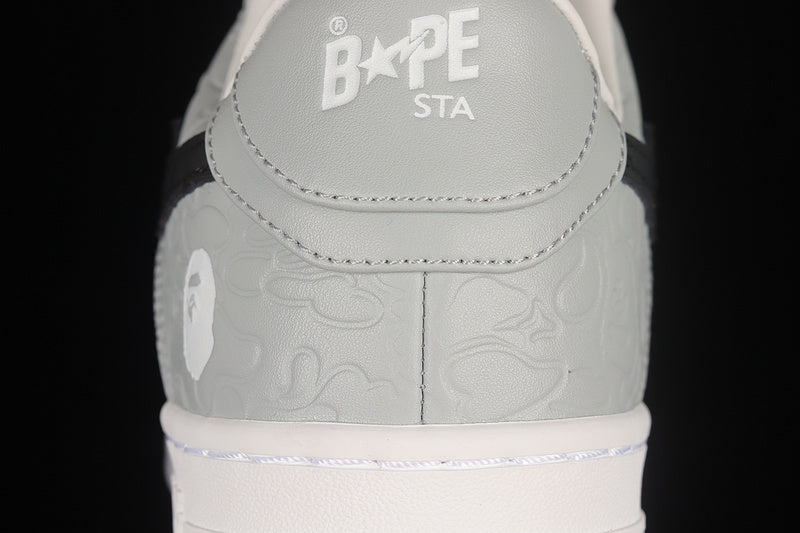 BAPE Bapesta #3 'Line White-Camo Gray'