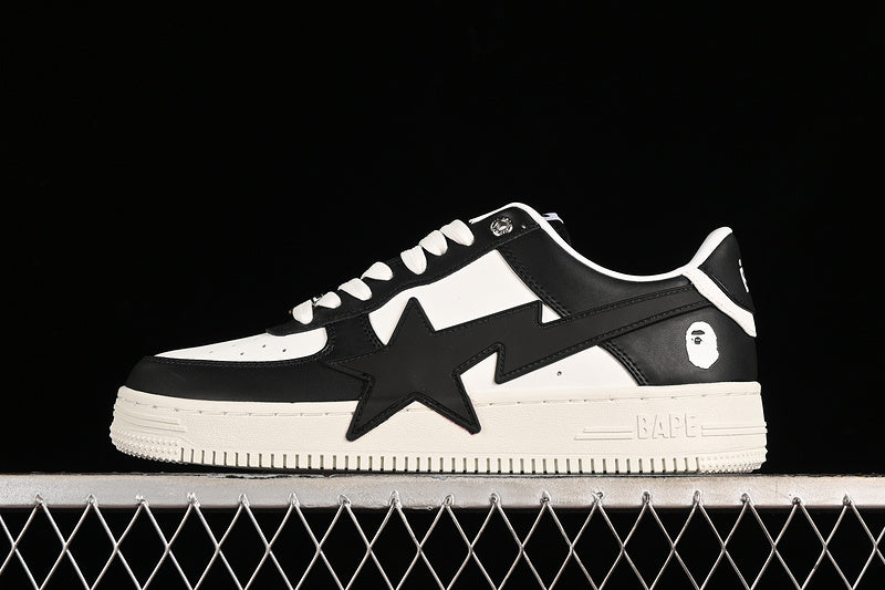 BAPE Bapesta Os Ladies 'White Black'