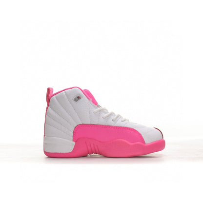 Kids Air Jordan Retro 12 'Vivid Pink'