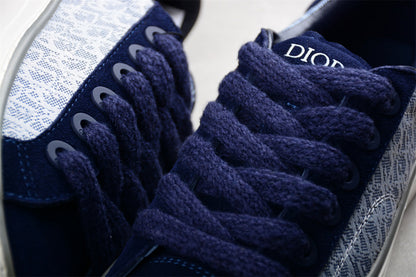 Dior B33 X Denim Tears Navy Blue Oblique Jacquard