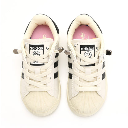 Kids Adidas Superstar X Andre Saraiva Cream White Core Black