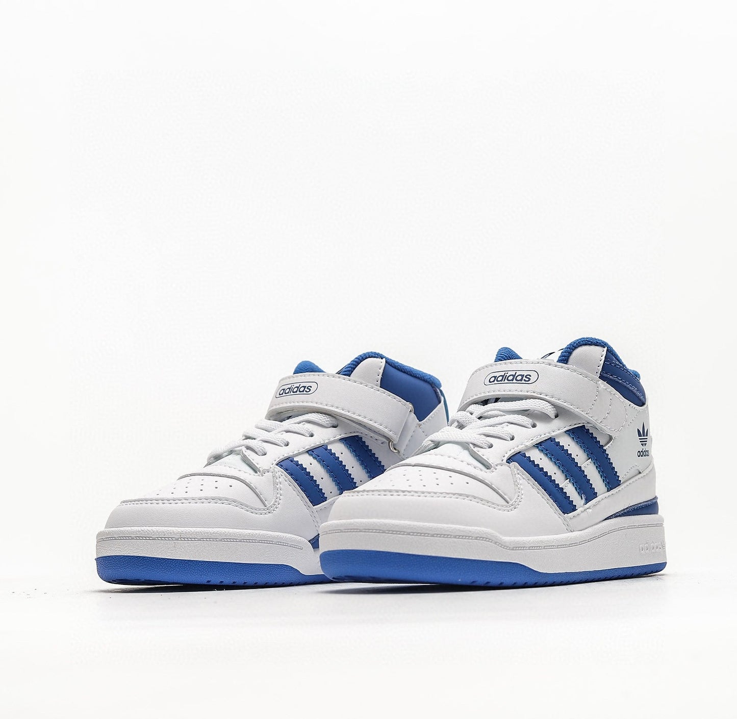 Kids Adidas Forum Mid Junior 'White Blue'