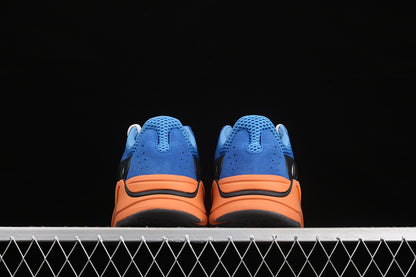 Adidas Yeezy Boost 700 Bright Blue/Core Black-Orange