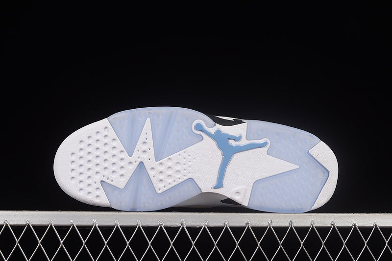 Air Jordan Retro 6 UNC Home University White-College Navy