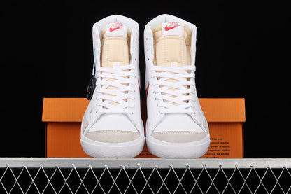 NK Blazer MID Zoom 77 Scribble White/Red-Sail