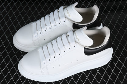 Alexander McQueen Oversized White-Gloss Black