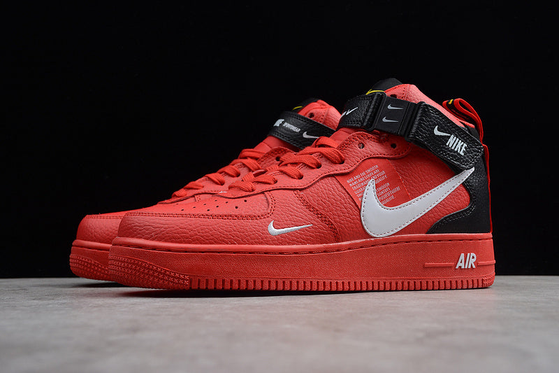 Air Force One High Utility Red/White-Black