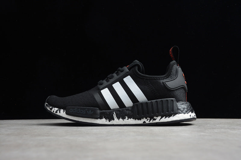 Adidas NMD R1 Core Black/White-Red