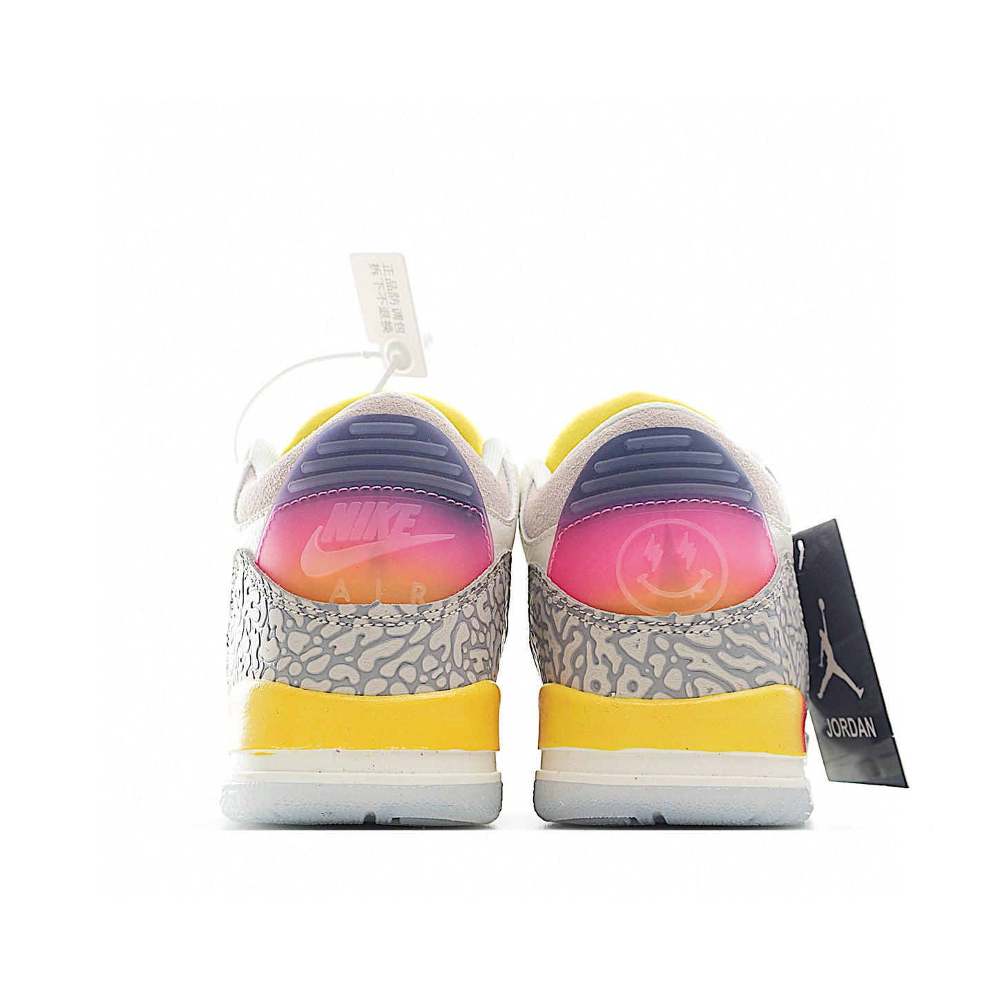 Kids Air Jordan Retro 3 X J Balvin 'Medellín Sunset'