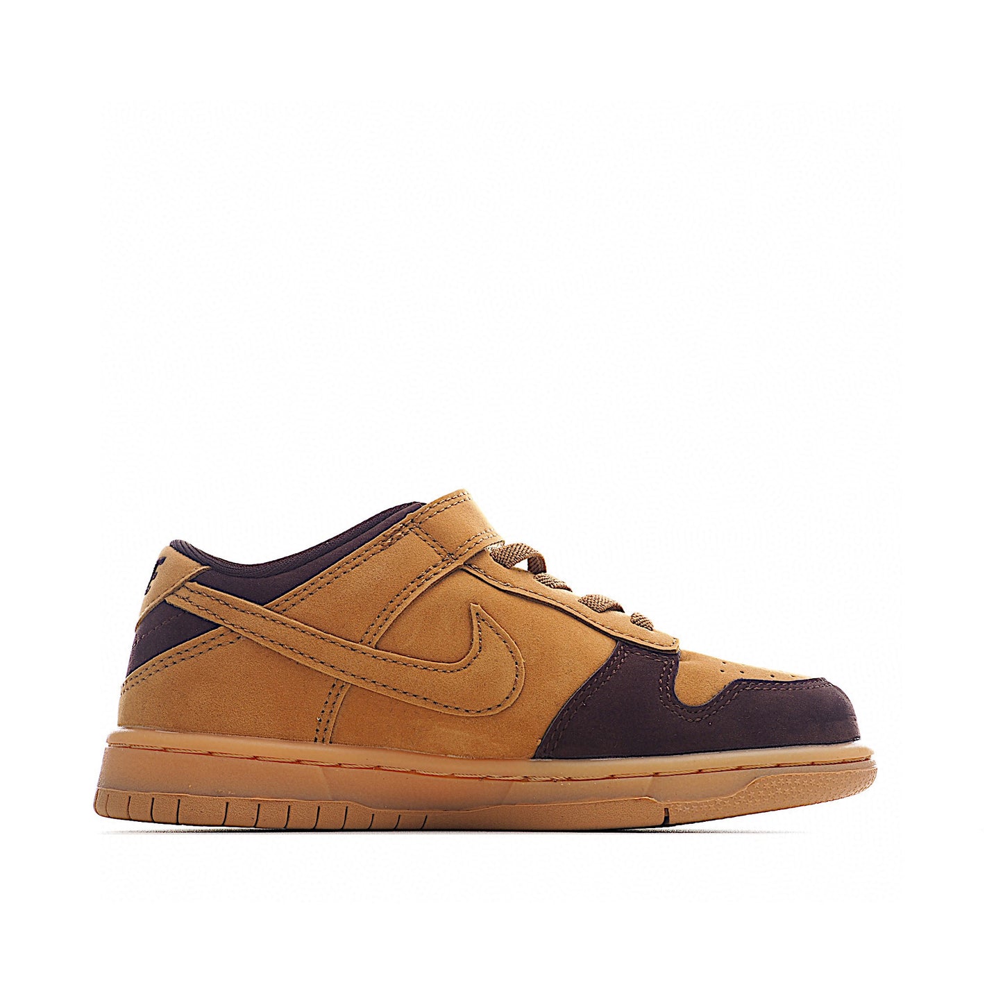 Kids Nike Dunk Low Brown Pack