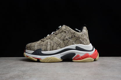 Balenciaga Triple S X Gucci 'The Hacker Project' Beige