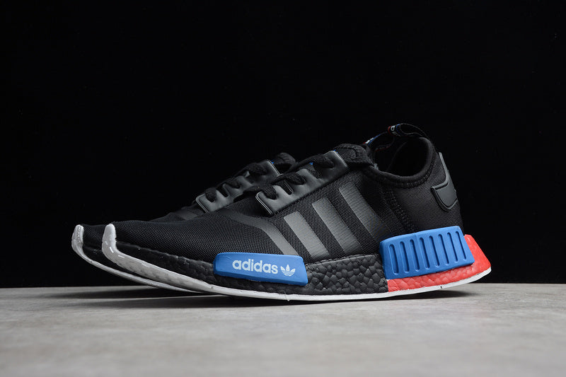 Adidas NMD R1 Core Black/Blue-Lush Red